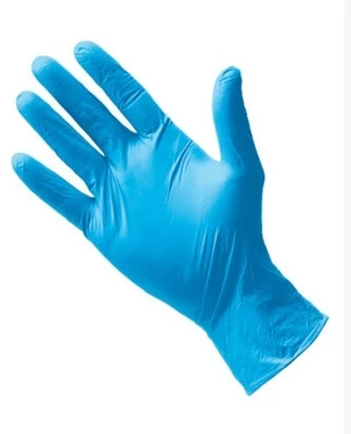 1000 piezas Guantes de examen de nitrilo S/M/L/XL sin látex grado médico 100/bx, 10bx/cs Foto 1 de 2