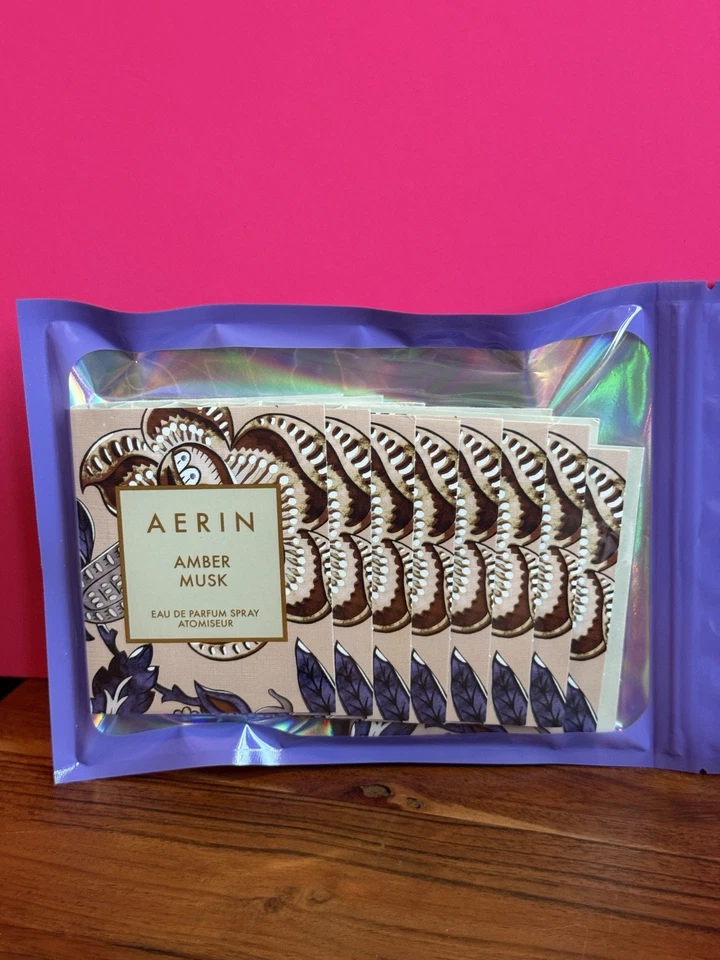 8 frascos de spray de aerina ámbar almizcle edp 10 ml paquete de viaje sellado de lujo Foto 1 de 1