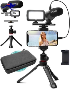 Ivlogger Vlogging Kit for Iphone - Lightning Compatible Video Vlog Kit - Accesso - Picture 1 of 13