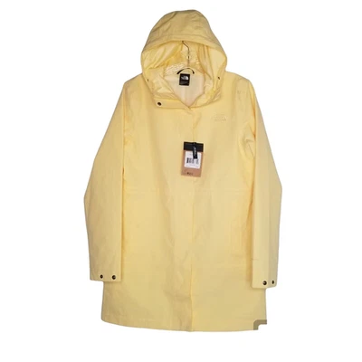 Chaqueta utilitaria North Face Woodmont Parka ligera amarilla plátana pálida pequeña para mujer Foto 1 de 4
