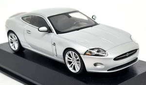Minichamps 1/43 - Jaguar XK Coupe 2006 Liquid Silver Diecast Scale Model Car - Picture 1 of 6