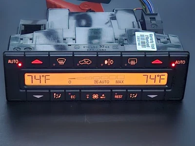 TESTADO!!  Módulo de controle climático 98-03 Mercedes BENZ W208 CLK320 CLK430 A/C fabricante de equipamento original - Imagem 1 de 4