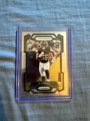 2023 Panini Prizm - Rookies K.J. Henry #400 (RC) - Image 1 of 2