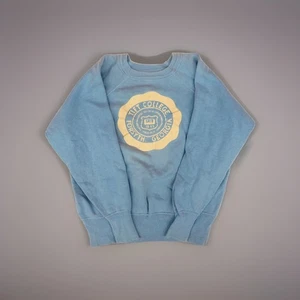Vtg Champion running man Tift University College Forsyth 1950’s sweatshirt crew - Picture 1 of 7