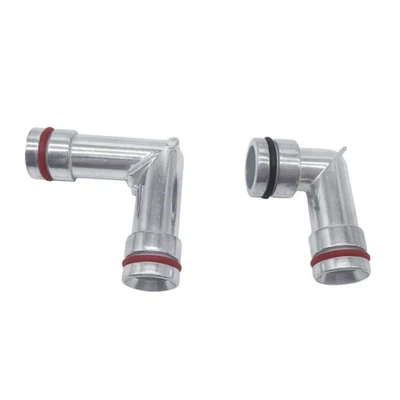 2Pcs Heater Hose Elbows Upper & Lower For Chevy Pontiac Buick 12565082 24503423 - Image 1 of 4