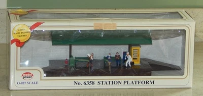 Vintage Model Power #6358 Station Platform Train Scenery Figures O-027 Scale Box - Image 1 of 4