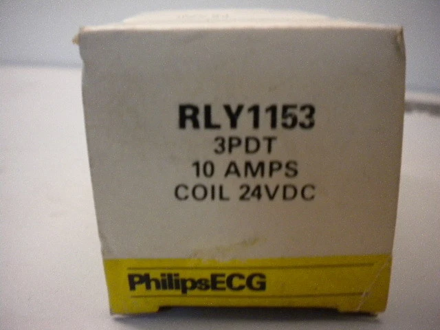 PHILIPS ECG RLY1153 NUEVO 10 AMP RLY1153 Foto 1 de 1