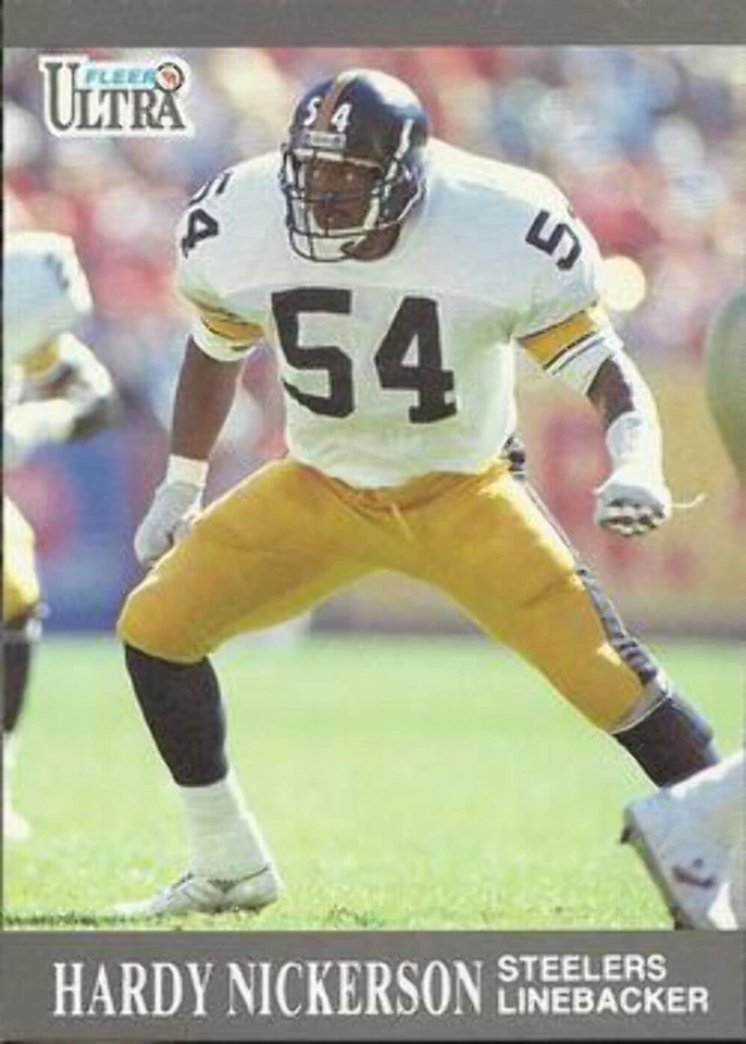 #115 Hardy Nickerson - Pittsburgh Steelers - 1991 Ultra Football - Image 1 of 1