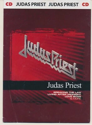Judas Priest 2008 2009 A5 Cardsleeve Czechia CD  New sealed - Image 1 of 4