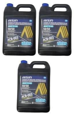 Refrigerante de motor de 3 galones anticongelante azul pasas para Acura CL Honda Nissan Subaru Foto 1 de 2