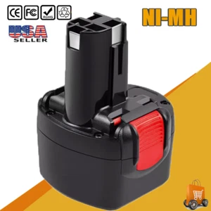 Batería 9.6V 4800mAh Ni-MH para Bosch BAT048 BAT100 PSR 960 GSR 9.6 BPT1041 BH984 - Imagen 1 de 7