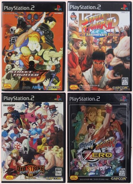 Street Figther Zero Fighters Generation - Ps2 Jogo PlayStation 2