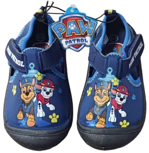 Paw Patrol Chase Marshall Toddler Water Shoes Baby Boys Navy Blue Small (5/6) - Picture 1 of 16