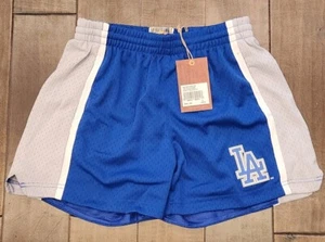 Women's Mitchell & Ness LA Dodgers Jump Shorts - Small - NWT - Picture 1 of 3