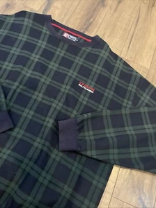 Sudadera Ralph Lauren Blackwatch Para Hombre XXL 2XL por Chaps Tartán Cuadros Elastizada - Imagen 1 de 8