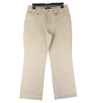 VTG Route 66 Women's Size 16 Beige Straight Fit Corduroy Pants Y2K NWOT Pincord - Image 1 of 4