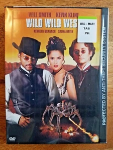 Wild Wild West DVD Will Smith Kevin Kline Hayek Sci-Fi Western Movie 1999 NEW - Imagen 1 de 5