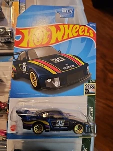Hot Wheels Porsche 935 Retro Racers Car 8 Of 10 Blue  132/250 - Picture 1 of 5