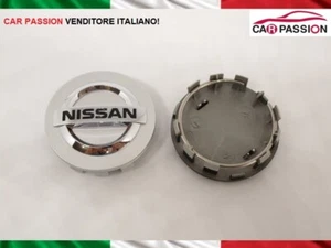 1 Original Coat Cover for Nissan Juke Qashqai Logo Circles Alloy Coat of Arms Stud - Picture 1 of 1