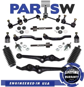 18 Pc Control Arm Inner Outer Tie Rod End Ball Joints Sway Bar for Honda Accord - Picture 1 of 3