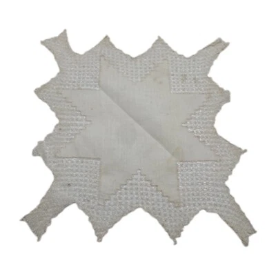 Mesa tocador bufanda tocador vintage de ganchillo hecho a mano Foto 1 de 3