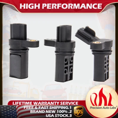 PACK de 3 sensores de posición del cigüeñal del árbol de levas del motor para 02-08 Infiniti Nissan 3,5 L Foto 1 de 4