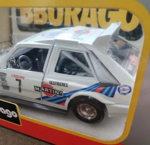 lancia delta s4 sc 1:24 bburago martini Sestriere usata in perfette condizioni - Foto 1 di 11