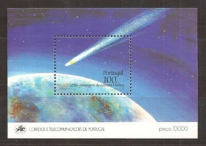[87] Portugal, 1986, Bloque MNH** Cometa Haley - Imagen 1 de 1