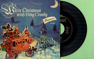 BING CROSBY / White Christmas / BRUNSWICK 10 190 EPB Press Spain 1960 EP VG+ - Picture 1 of 5