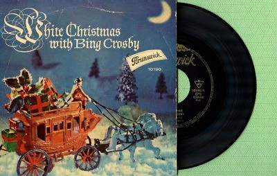 BING CROSBY / White Christmas / BRUNSWICK 10 190 EPB Press Spain 1960 EP VG+ - Image 1 of 4