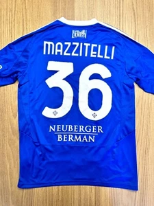 MAGLIA COMO MAZZITELLI MATCH WORN INDOSSATA SHIRT JERSEY CAMISETA COA 2024/2025 - Imagen 1 de 5