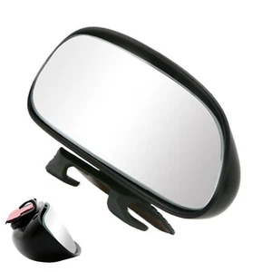 4.3*2" Large Adjustable Blind Spot Mirror Car Wide Angle Add On For Driver Side - Picture 1 of 12