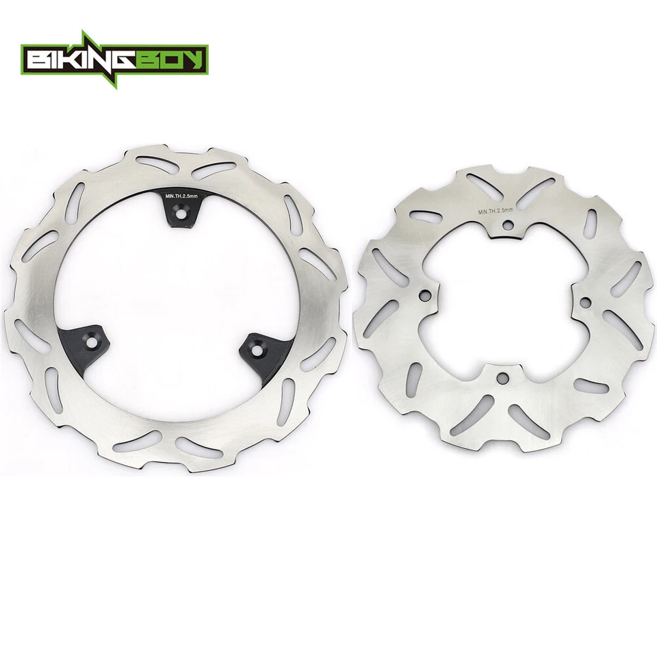 Rotor de discos de freno delanteros traseros para Yamaha YZ80 YZ 80 93-01 YZ85 YZ 85 LW 2002-2021 Foto 1 de 4