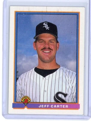 1991 Chicago White Sox Jeff Carter Bowman #348 - Image 1 of 2