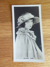 LILLIAN GISH FILM STAR CARD #11 ROTHMAN'S CINEMA STARS 1925 NEAR MINT