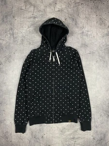 Carhartt Wip Mellow Multilogo Monogram Zip Up Hoodie Hombres Talla Pequeña Negro - Imagen 1 de 9