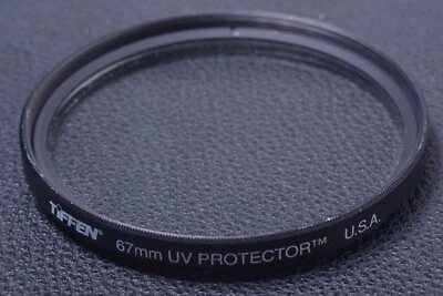 ✅ TIFFEN UV 67MM FILTER GENUINE LENS OR CAMERA SCREW IN 12-4 - Image 1 of 2