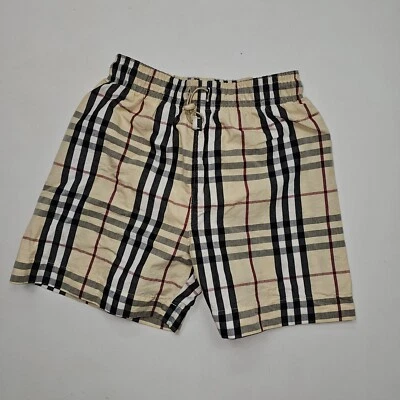 Burberry JEANS SHORTS NOVA CHECKS BEIGE VERANO NIÑOS talla 4 años Foto 1 de 4