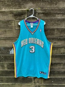 Chris Paul #3 New Orleans Hornets NBA Basketball Jersey Reebok Size 52 used - Picture 1 of 4
