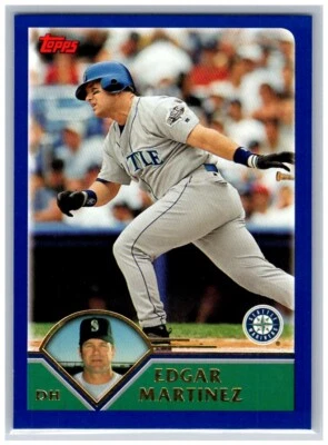 #159 Edgar Martinez Seattle Mariners 2003 Topps - Image 1 of 2
