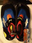 Newtz Boys Youth Water Shoes BK Size 4-5 Blue  Toe Shoes New With Tags