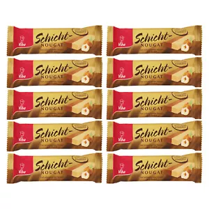 10er Pack Viba Schicht-Nougat (10 x 40 g) Nougatriegel - Bild 1 von 4