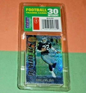 1995 HARVEY WILLIAMS Bowman's Best Refractor 22 blister pack Raiders +John Elway - Picture 1 of 2