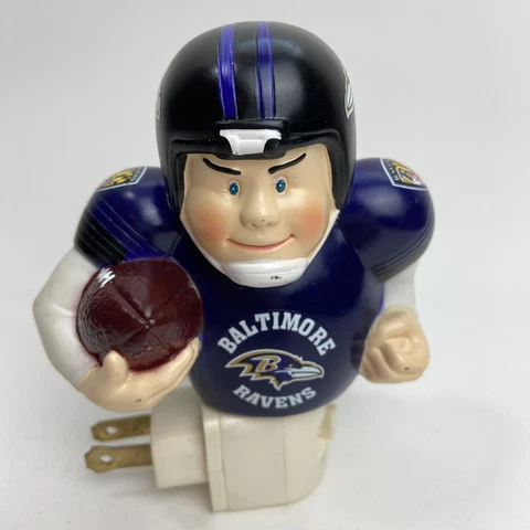 Baltimore Raven Night Light Running Back NFL Football Plug in Light decoration Cover