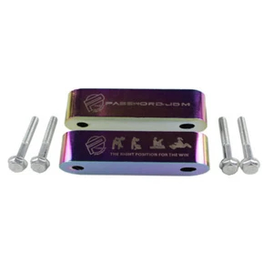 NEO CHROME JDM Aluminum Hood Riser Spacer Kit for 88-00 Civic / 90-01 Interge - Bild 1 von 7