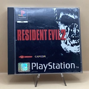 Resident Evil 2 Playstation 1 PS1 Con 2 Dischi No Manuale - Picture 1 of 4