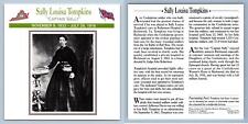 Captain Sally - Sally Louisa Tompkins - Medical - Atlas Ed. Civil War Card