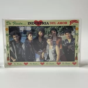 Industria del Amor Cassette De Fiesta 1990 Ramex Corrido de los Perez Mega Rare - Picture 1 of 6