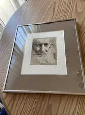 New listing
Art print Charles Bragg Etching Lithograph "ISAAC" Hand Signed Etching WISDOM