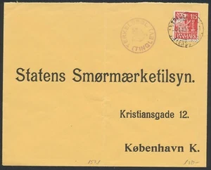 DENMARK. 1940. Cover with Posthorn canc. TERKELSBØL (TINGLEV) (PK1763) - Picture 1 of 2